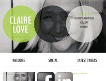 Tablet Screenshot of claire-love.com